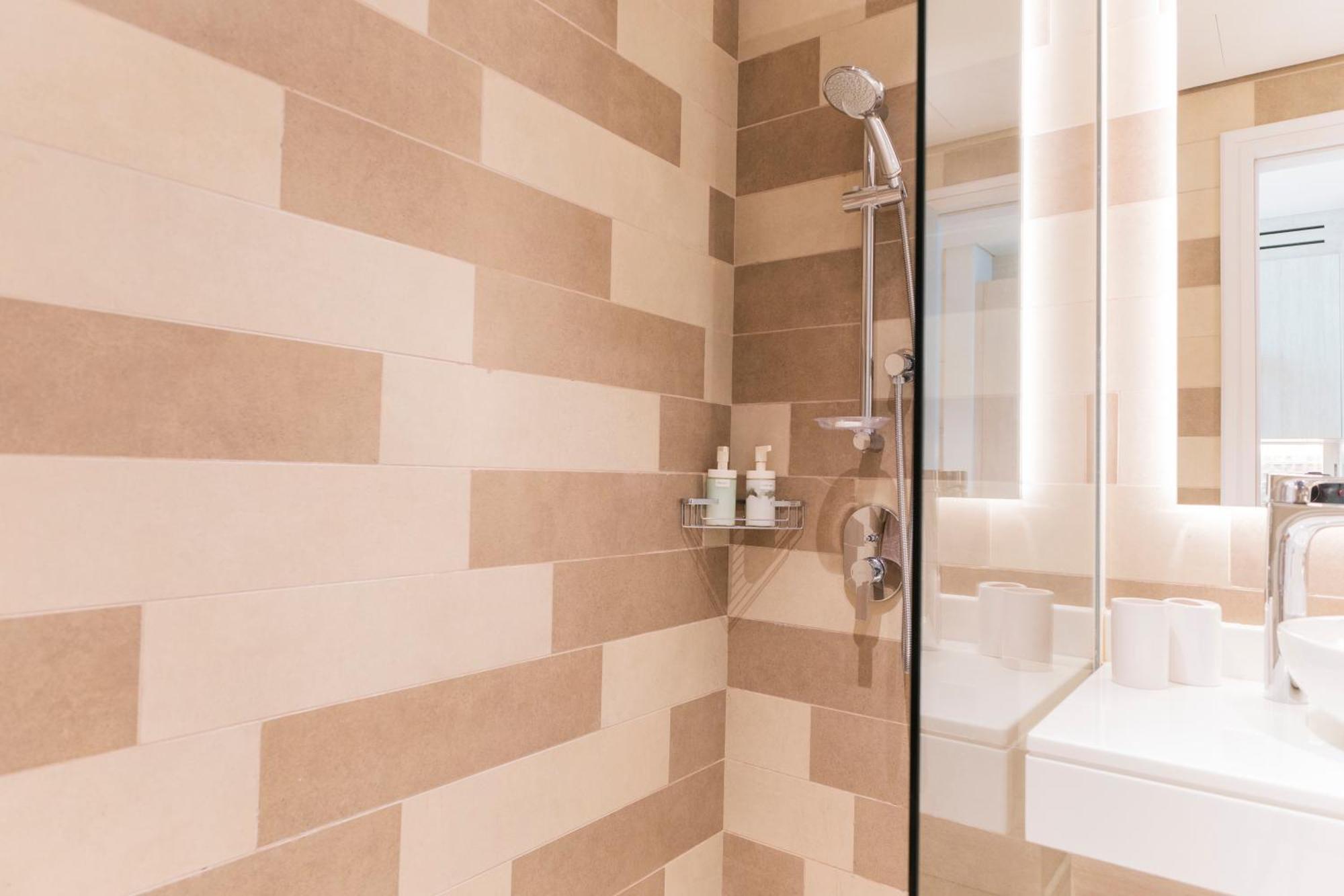 Studio With Private Beach Access At Palm Jumeirah 迪拜 外观 照片