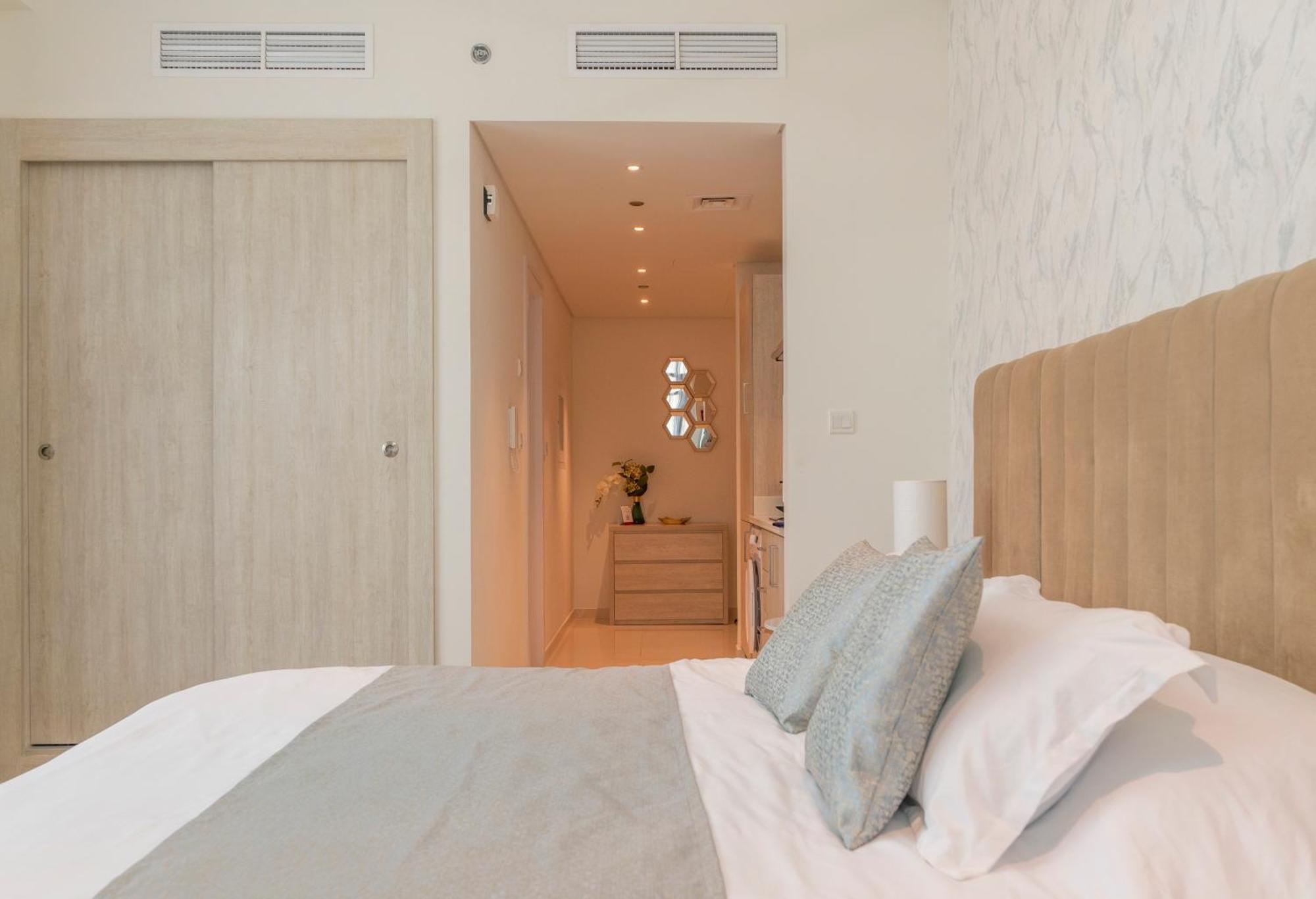 Studio With Private Beach Access At Palm Jumeirah 迪拜 外观 照片