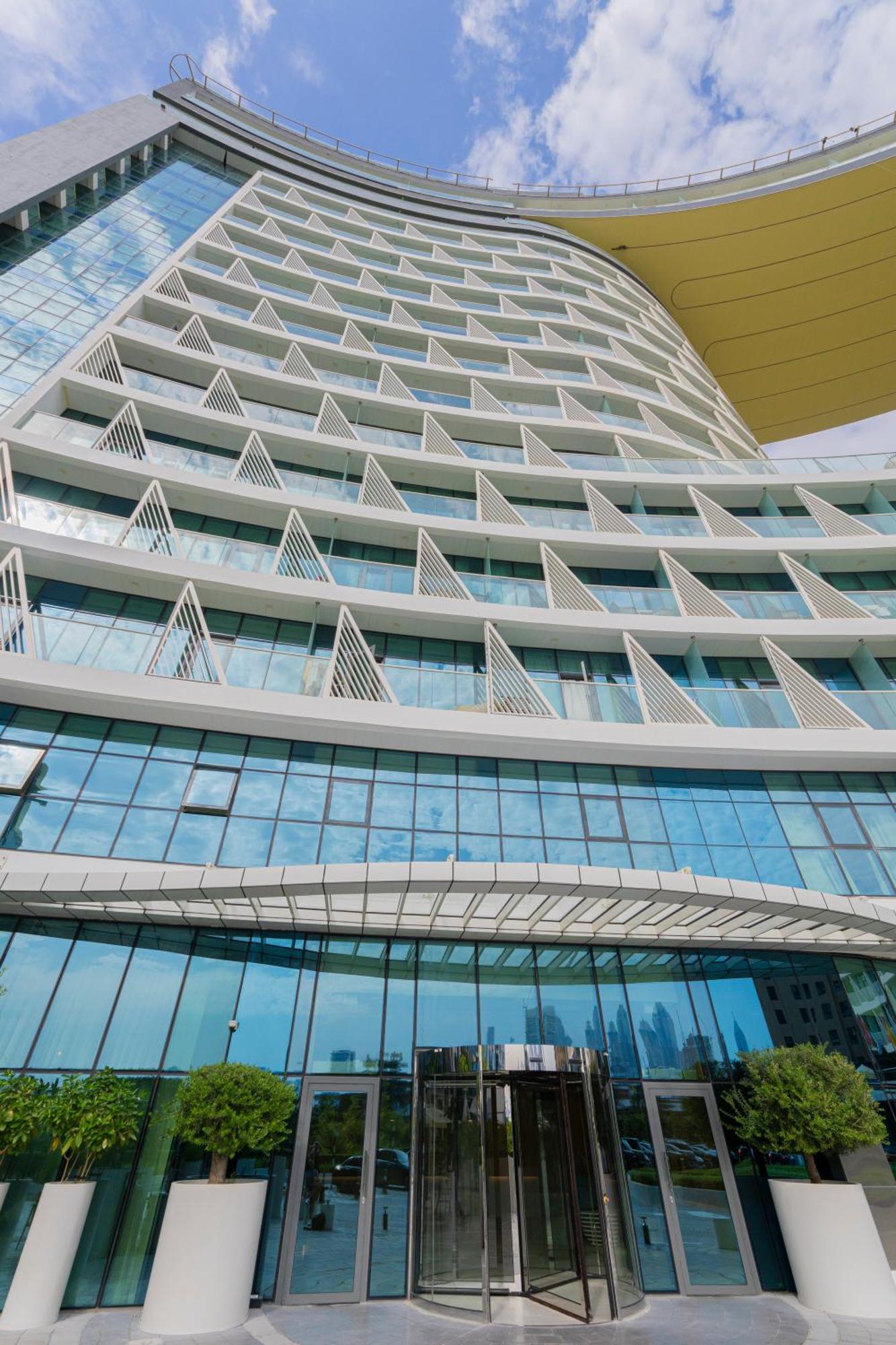 Studio With Private Beach Access At Palm Jumeirah 迪拜 外观 照片