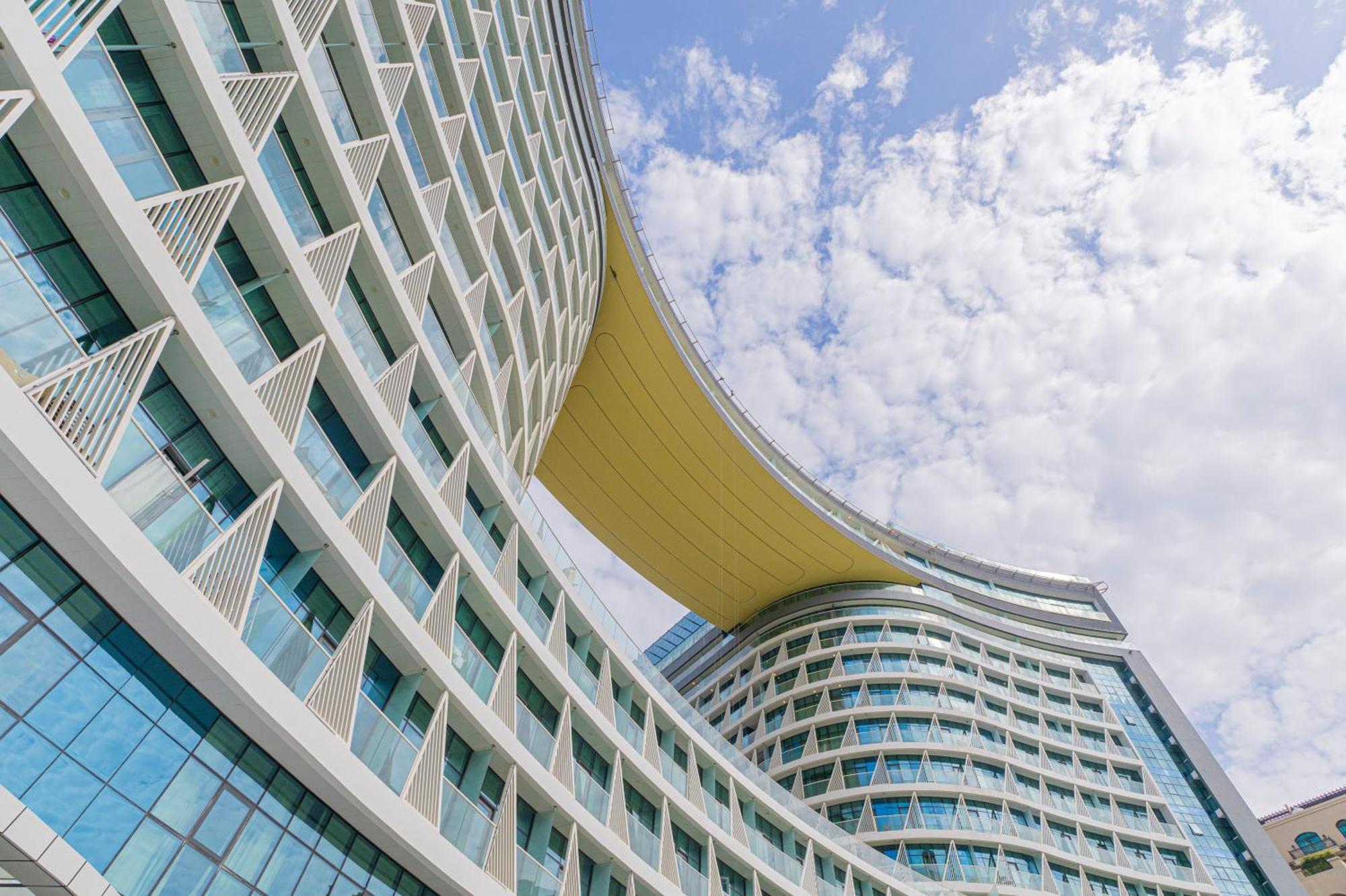 Studio With Private Beach Access At Palm Jumeirah 迪拜 外观 照片