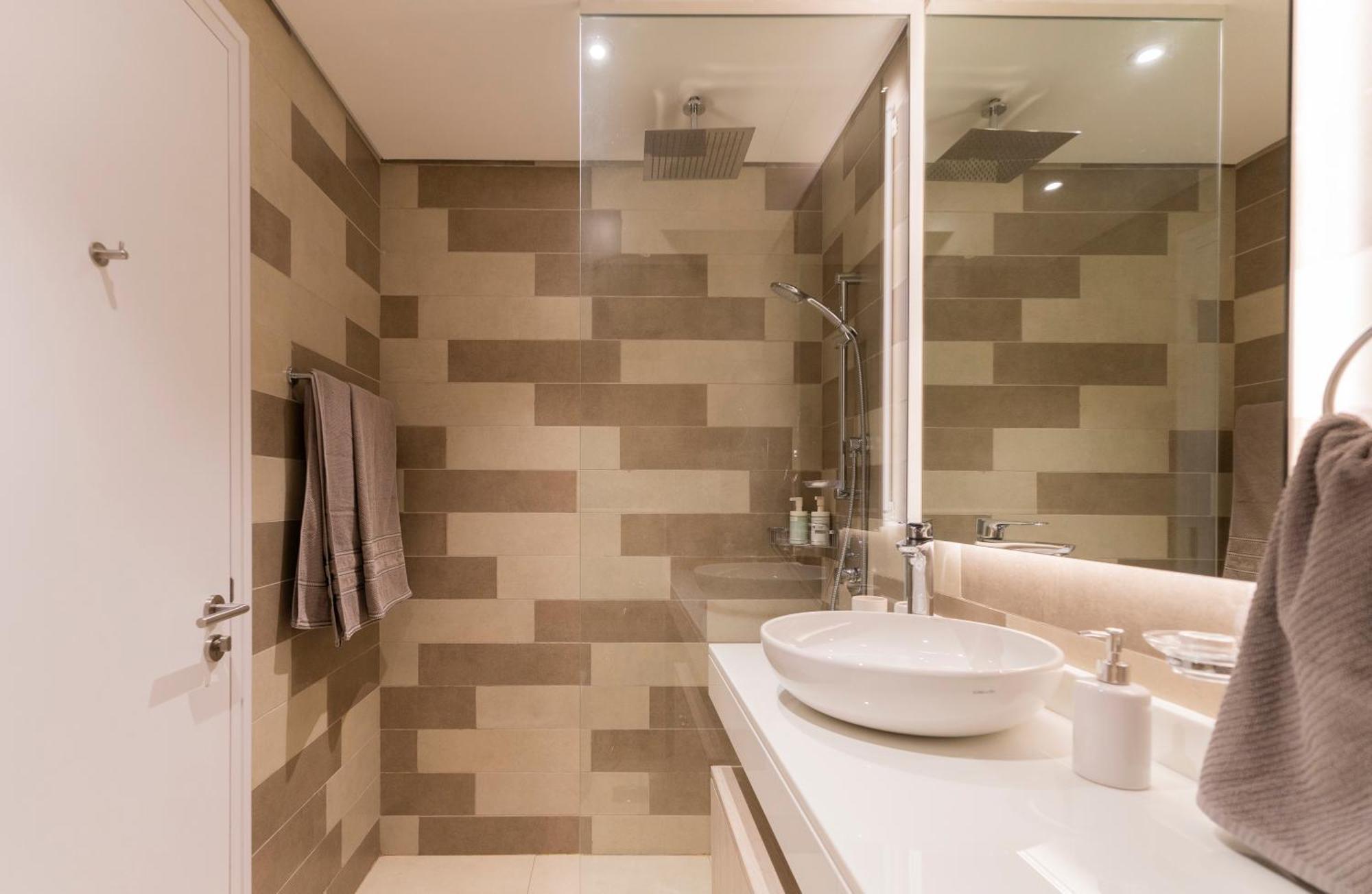 Studio With Private Beach Access At Palm Jumeirah 迪拜 外观 照片