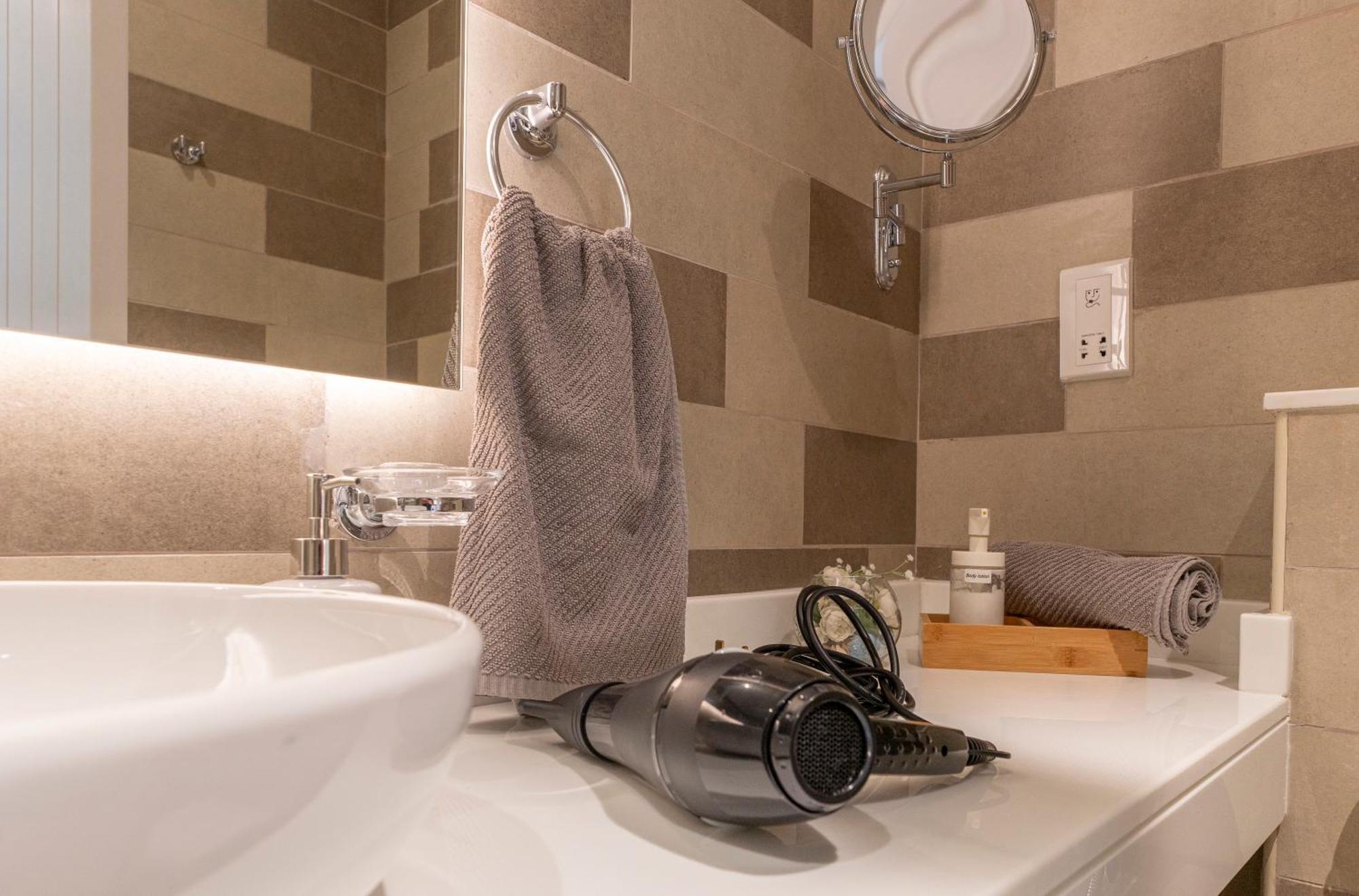 Studio With Private Beach Access At Palm Jumeirah 迪拜 外观 照片