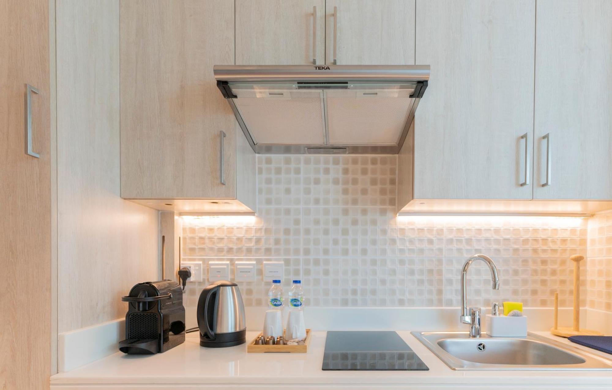 Studio With Private Beach Access At Palm Jumeirah 迪拜 外观 照片