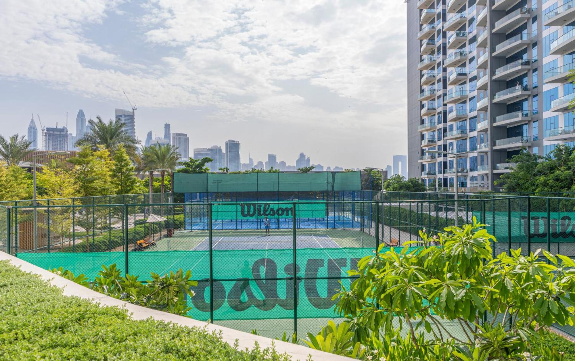 Studio With Private Beach Access At Palm Jumeirah 迪拜 外观 照片