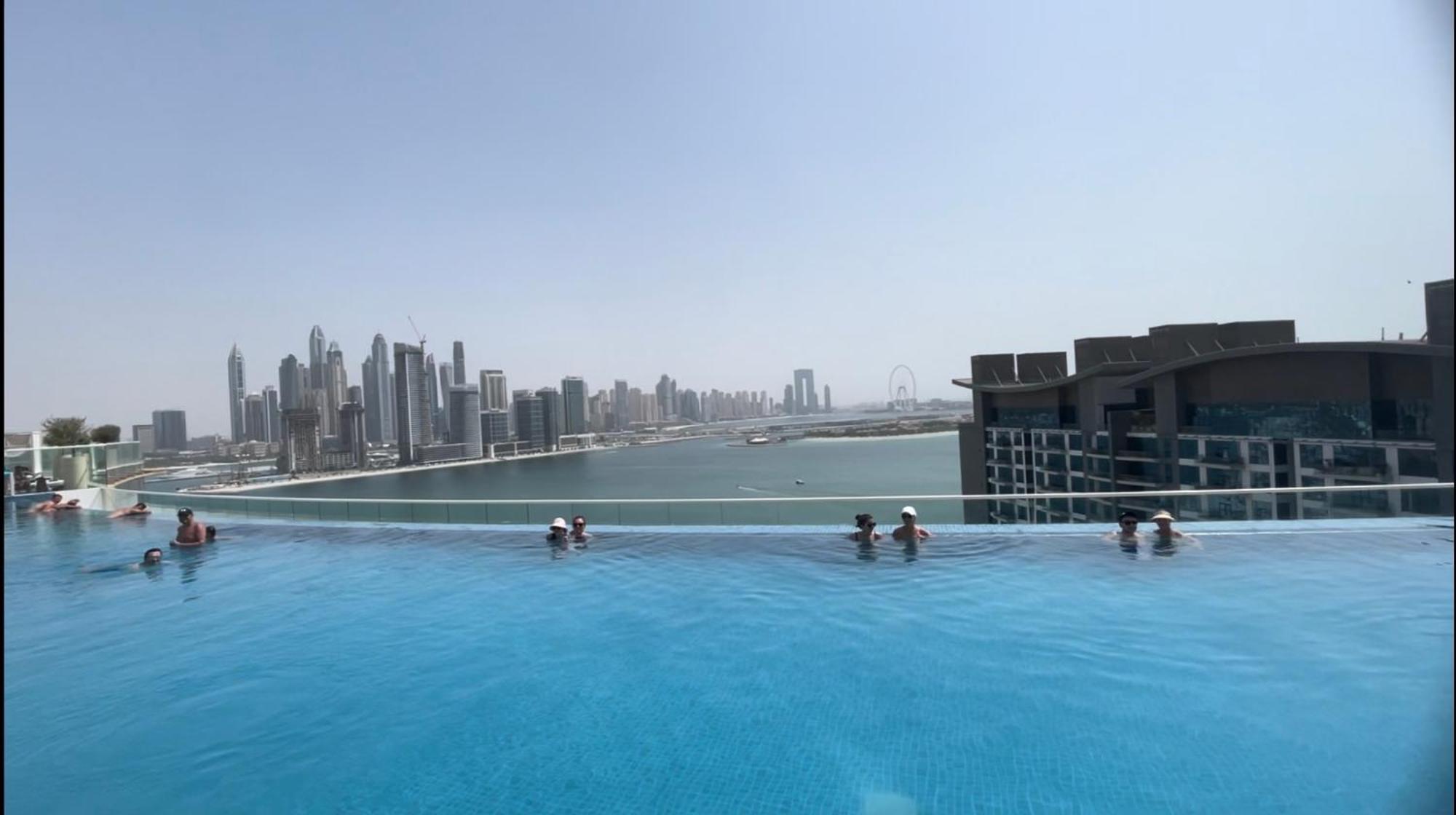 Studio With Private Beach Access At Palm Jumeirah 迪拜 外观 照片